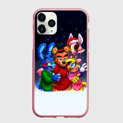 Чехол для iPhone 11 Pro матовый Five Nights At Freddys