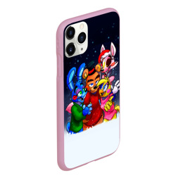 Чехол для iPhone 11 Pro Max матовый Five Nights At Freddys - фото 2