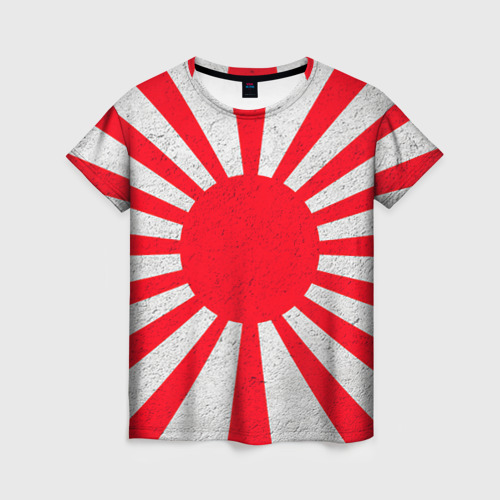 Женская футболка 3D с принтом Япония, вид спереди #2