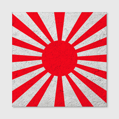 Холст квадратный Япония, цвет 3D печать - фото 2