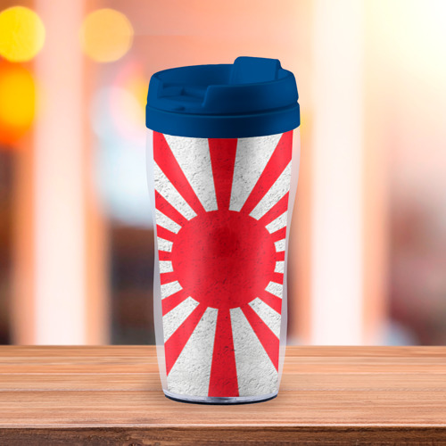 Термокружка-непроливайка Япония, цвет синий - фото 3