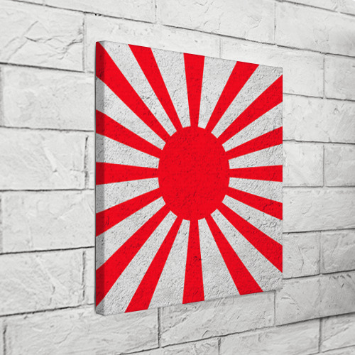 Холст квадратный Япония, цвет 3D печать - фото 3