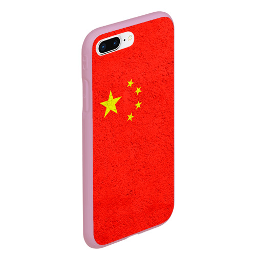Чехол для iPhone 7Plus/8 Plus матовый Китай, цвет розовый - фото 3
