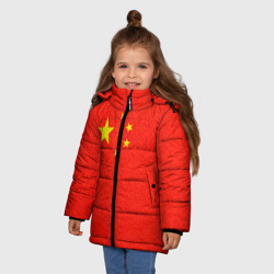 Зимняя куртка для девочек 3D Китай - фото 2
