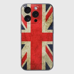 Чехол для iPhone 16 Pro Max силиконовый с защитой камеры Великобритания