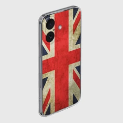 Чехол для iPhone 16 силиконовый с защитой камеры Великобритания - фото 2