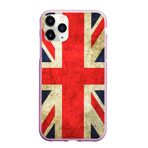 Чехол для iPhone 11 Pro Max матовый Великобритания, цвет розовый