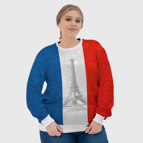 Женский свитшот 3D Франция - фото 6