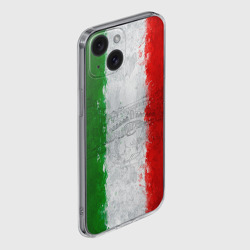 Чехол для iPhone 15 силиконовый с защитой камеры Италия - фото 2