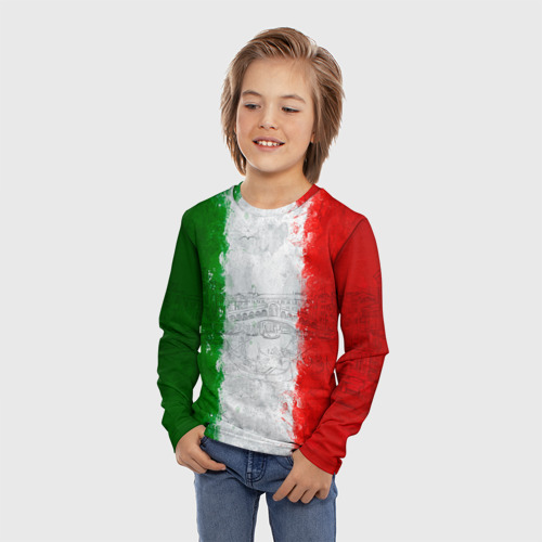 Детский лонгслив 3D Италия - фото 3