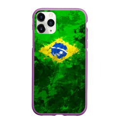 Чехол для iPhone 11 Pro матовый Бразилия