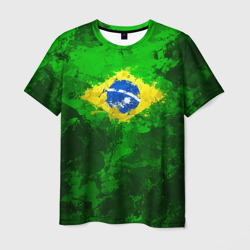 Мужская футболка 3D Бразилия