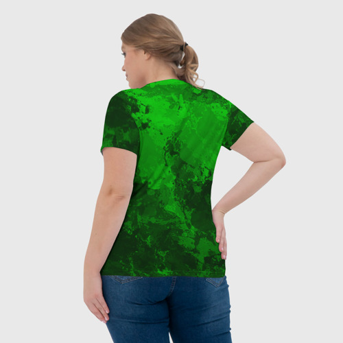 Женская футболка 3D Бразилия, цвет 3D печать - фото 7