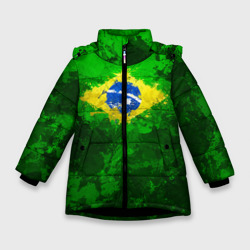 Зимняя куртка для девочек 3D Бразилия