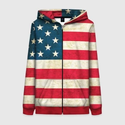 Женская толстовка 3D на молнии США