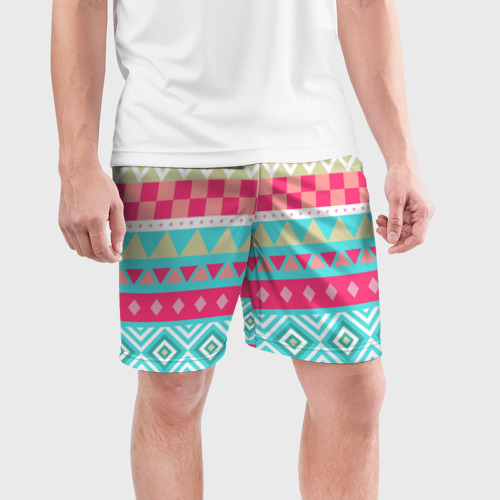 Мужские шорты спортивные Pat10, цвет 3D печать - фото 3
