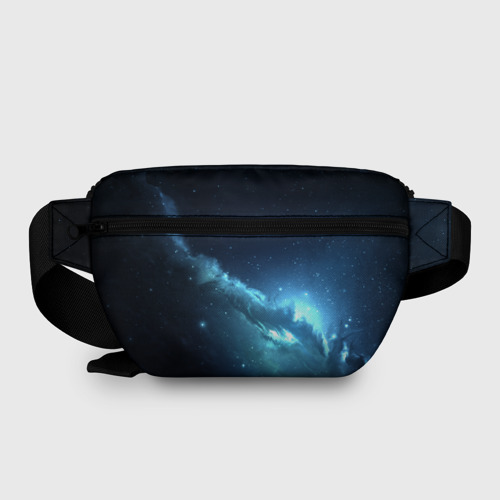Поясная сумка 3D с принтом Космос, вид сзади #1
