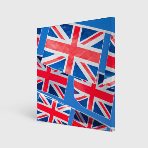 Холст квадратный Британские флаги