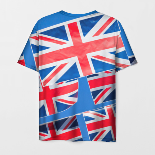 Мужская футболка 3D Британские флаги - фото 2