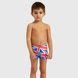 Детские купальные плавки 3D Британские флаги - фото 2