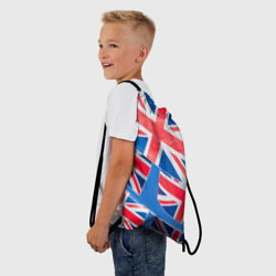 Рюкзак-мешок 3D Британские флаги - фото 2