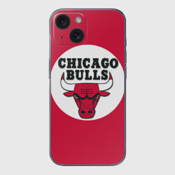 Чехол для iPhone 15 силиконовый с защитой камеры Bulls