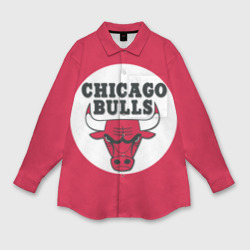 Женская рубашка oversize 3D Bulls
