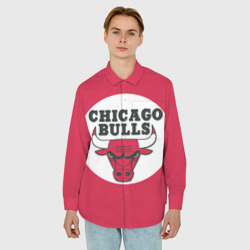 Мужская рубашка oversize 3D Bulls - фото 2