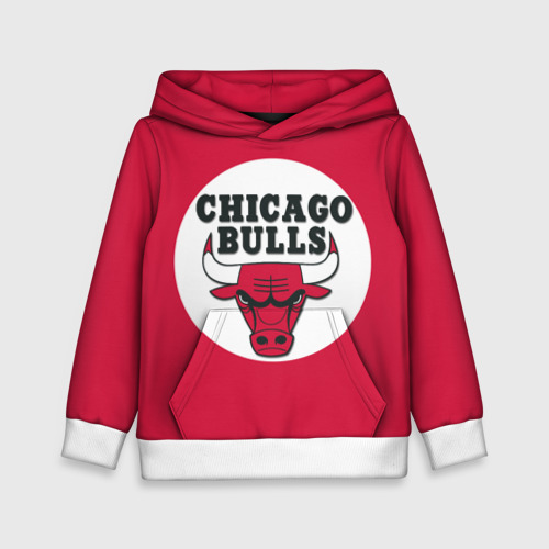 Детская толстовка 3D Bulls, цвет белый