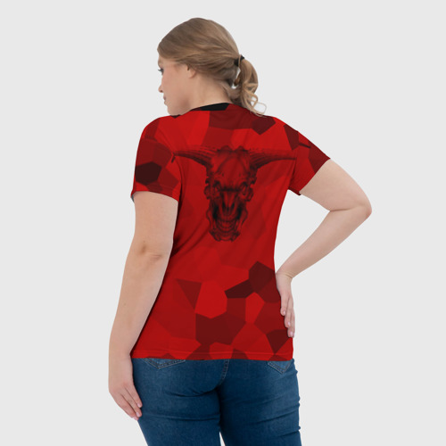 Женская футболка 3D Doom classic 3, цвет 3D печать - фото 7