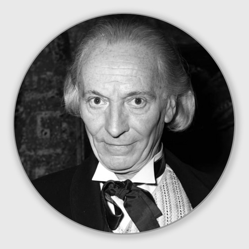 Круглый коврик для мышки 1st Doctor