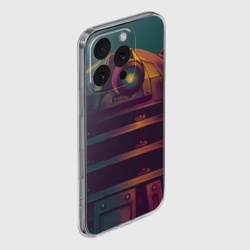 Чехол для iPhone 16 Pro Max силиконовый с защитой камеры Далек - фото 2