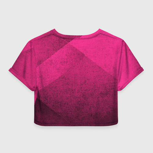 Женская футболка Crop-top 3D Девичник, цвет 3D печать - фото 2