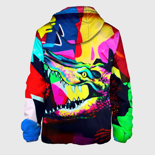 Мужская куртка 3D Крокодил, цвет 3D печать - фото 2