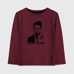 Детский лонгслив хлопок Бойцовский клуб fight club