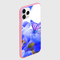 Чехол для iPhone 11 Pro Max матовый Бабочки - фото 2