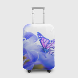 Чехол для чемодана 3D Бабочки