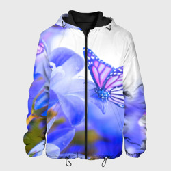 Мужская куртка 3D Бабочки