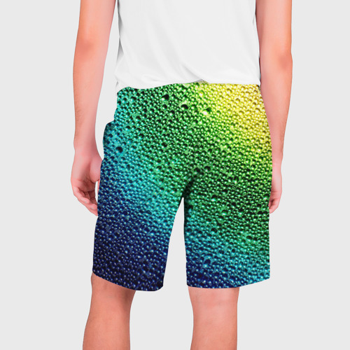 Мужские шорты 3D Пузырьки, цвет 3D печать - фото 2