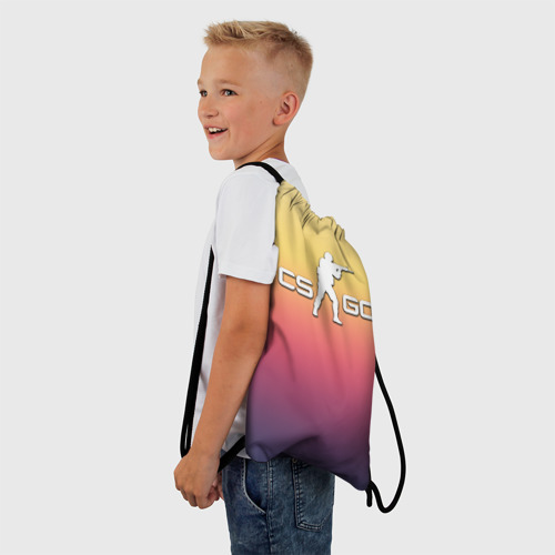 Рюкзак-мешок 3D Fade cs:go - фото 3