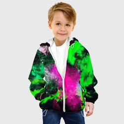Детская куртка 3D Брызги красок - фото 2