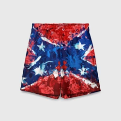 Детские спортивные шорты 3D Флаг