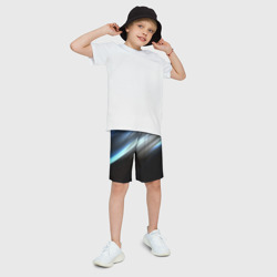 Детские спортивные шорты 3D Полосы - фото 2