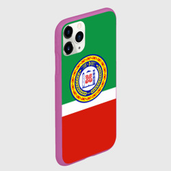 Чехол для iPhone 11 Pro матовый Чеченская Республика - фото 2