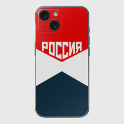 Чехол для iPhone 15 силиконовый с защитой камеры Форма