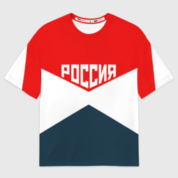 Женская футболка oversize 3D Форма