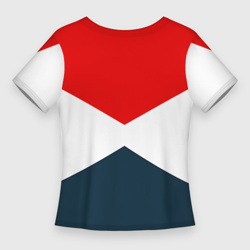Женская футболка 3D Slim Форма, цвет 3D печать - фото 2