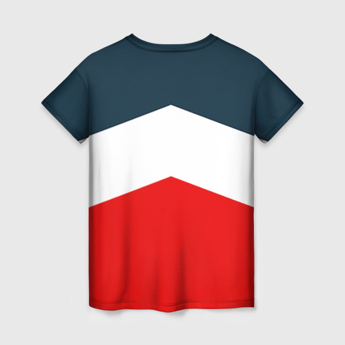 Женская футболка 3D Россия СССР, цвет 3D печать - фото 2