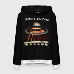 Женская толстовка 3D Rock alive