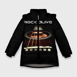Зимняя куртка для девочек 3D Rock alive